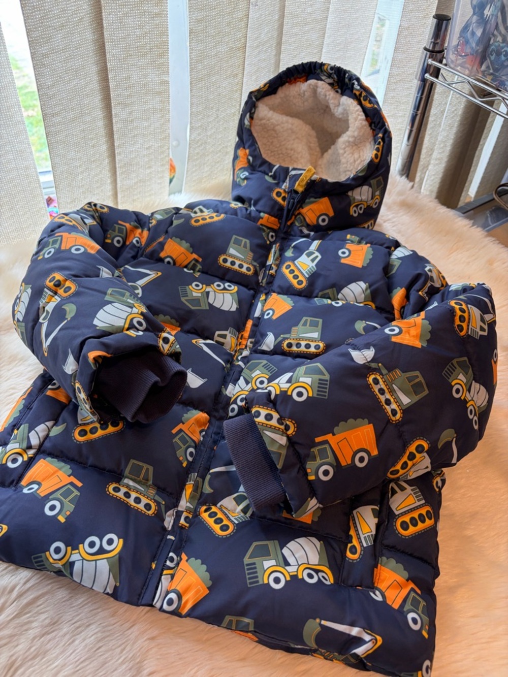 Gymboree jacket trucks